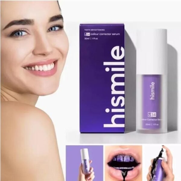 Teeth Whitening Serum V34 Purple 30ml Pack of 3